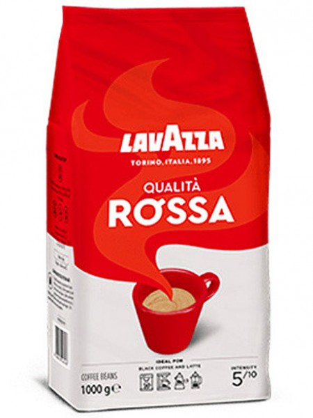 Lavazza Qualita Rossa кофе в зернах 1 кг