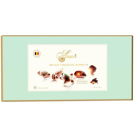 Ameri Морские Ракушки Зеленая конфеты шоколадные 500 г
