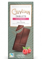 Guylian плитка из темного шоколада с малиной 100 грамм