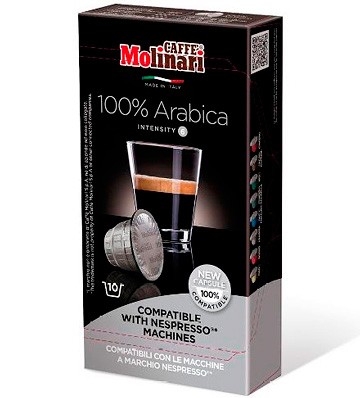 Molinari 100% Арабика кофе в капсулах 10шт