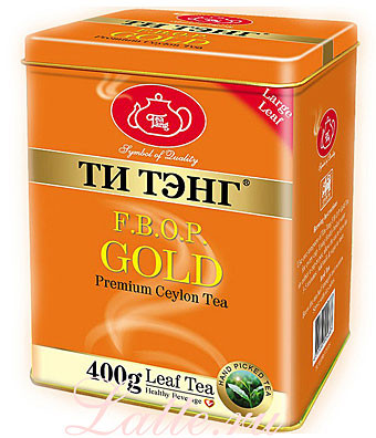 Tea Tang Золотой FBOP черный чай 400 г жб
