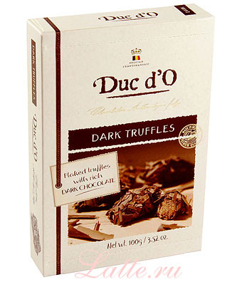 Duc d'O Трюфели Черный Шоколад конфеты шоколадные 100 г