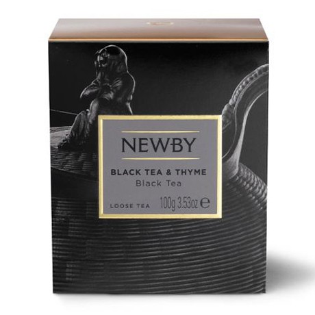 Newby с Чабрецом черный чай 100 г