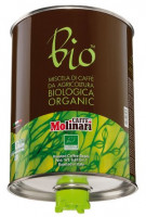 Molinari Bio Organic 90 арабика 10 робуста кофе в зернах 3 кг жб