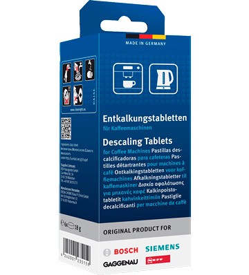 Bosch таблетки для декальцинации 6 шт x 18 г 00311864
