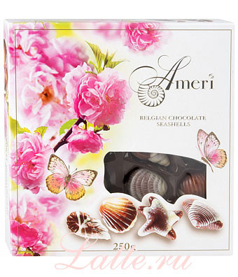 Ameri конфеты шоколадные Цветы 250 г