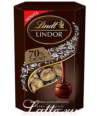 Lindt Lindor Темный Шоколад 70% 200 г