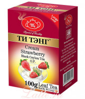 Tea Tang Клубника со сливками черный чай 100 г