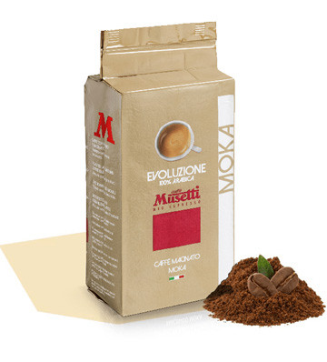 Musetti Evoluzione 100% арабика кофе молотый 250 г ву