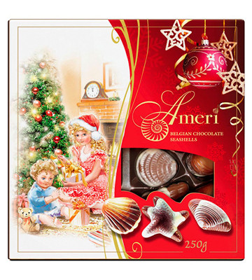 Ameri конфеты шоколадные Дети У Новогодней Ёлки 250 гр