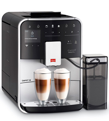 Melitta CaffeO Barista TS Smart F 850-101 Серебро-Черная автоматическая кофемашина