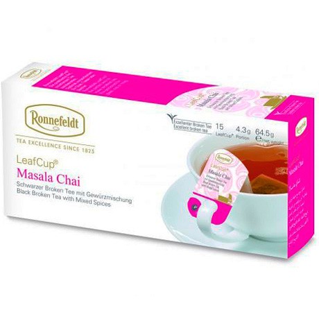 Ronnefeldt LeafCup Masala Chai черный чай 15 пак