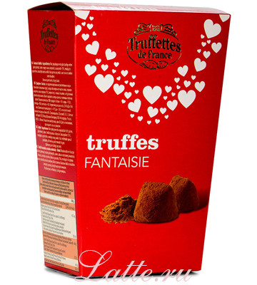 Chocmod Truffettes de France Fantaisie шоколадные трюфели 100 гр (красная)