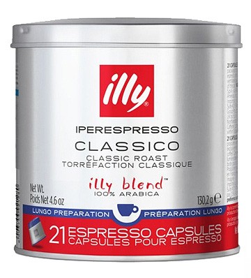 Illy IperEspresso Lungo кофе в капсулах 21 шт жб