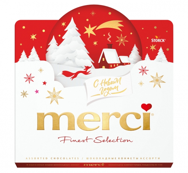 Merci конфеты шоколадные Сказка новогодние 200 г