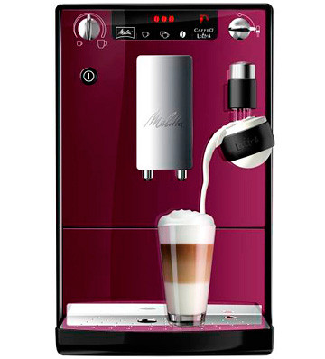 Melitta Caffeo Lattea Е955-101 фиолетово-черная автоматическая кофемашина