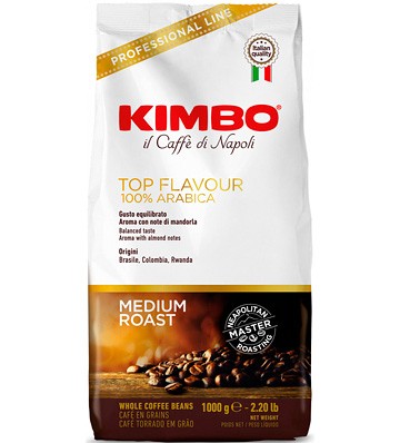 Kimbo Top Flavour кофе в зернах 1 кг