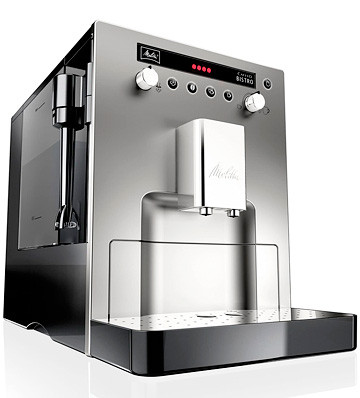Melitta Caffeo Bistro Е960-107 серебристо-черная автоматическая кофемашина