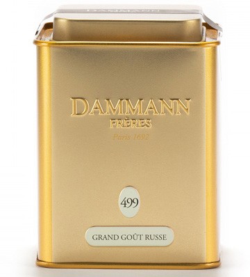 Dammann N499 Grand Gout Russe черный ароматизированный чай жб 100 г