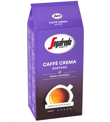 Segafredo Crema Gustoso кофе в зернах 1 кг
