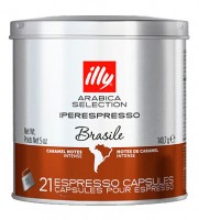 Illy iperespresso Arabica Selection Brazil кофе в капсулах  21 шт жб