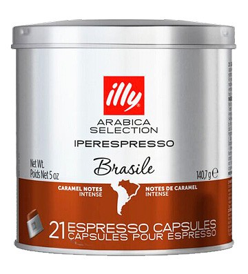 Illy iperespresso Arabica Selection Brazil кофе в капсулах 21 шт жб
