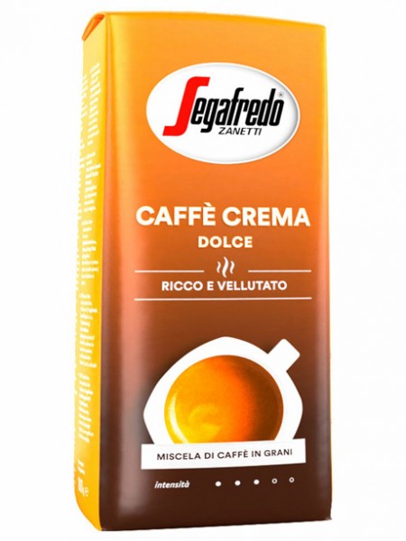 Segafredo Crema Dolce кофе в зернах 1 кг