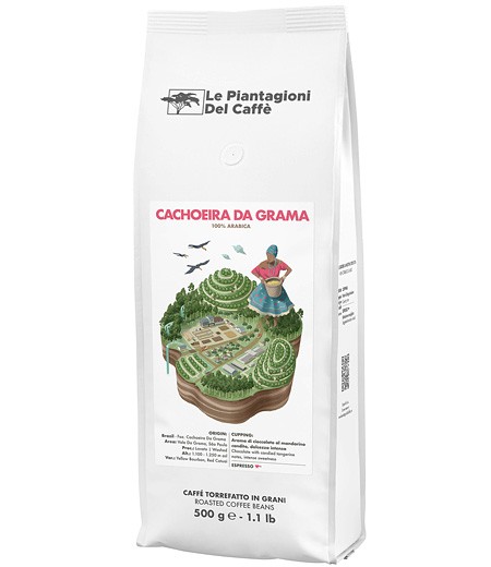 Le Piantagioni del Caffe Cachoeira Da Grama кофе в зернах 500 г