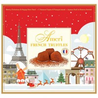 Ameri шоколадные трюфели Рождество в Париже новогодний конверт 250 г