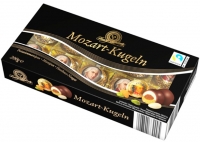 Lambertz Mozart Kugeln в темном шоколаде c окном 200 г