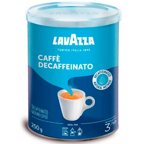 Lavazza Decaffeinato кофе молотый 250 г жб