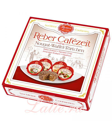 Reber Cafezeit ассорти из молочного шоколада конфеты шоколадные 120 г