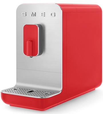 SMEG BCC01RDMEU красная матовая автоматическая кофемашина