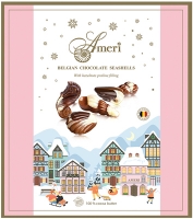 Ameri Морские Ракушки Розовая шоколадные конфеты 250 г