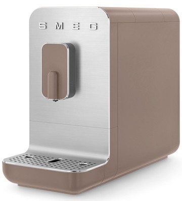 SMEG BCC01TPMEU серо-коричневая матовая автоматическая кофемашина