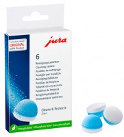 Jura таблетка для чистки гидросистемы 6 шт 62715