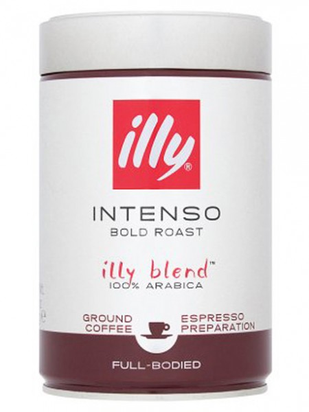 Illy Intenso темной обжарки кофе молотый жб 250 г