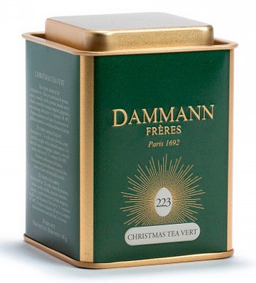 Dammann N223 Christmas Tea Vert Рождественский Зеленый чай жб 80 г