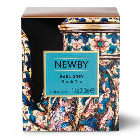 Newby Эрл Грей черный ароматизированный чай 100 г