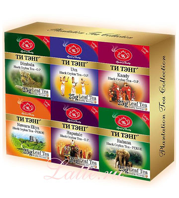 Tea Tang Плантационная Коллекция подарочный набор 25гх6шт