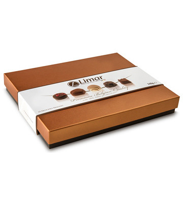 Limar Бронзовая Коробка Ассорти шоколадные конфеты 240 г
