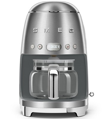 SMEG DCF02SSEU нержавеющая сталь матовая капельная кофеварка
