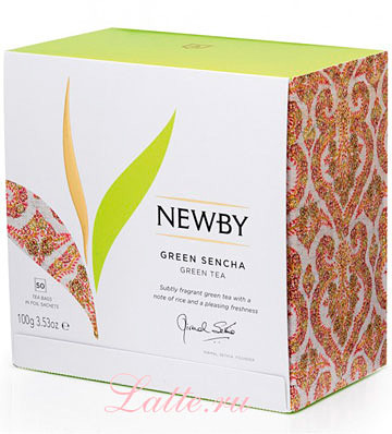 Newby Зеленая Сенча 50 пак зеленый чай