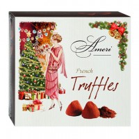 Ameri шоколадные трюфели Рождественская Ёлка новогодняя упаковка 250 г