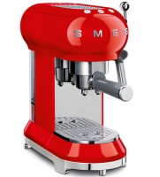 SMEG ECF01RDEU красная рожковая кофеварка