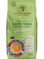 Tempelmann Aurelias Caffe Crema 100% Bio Arabica кофе в зернах 1 кг