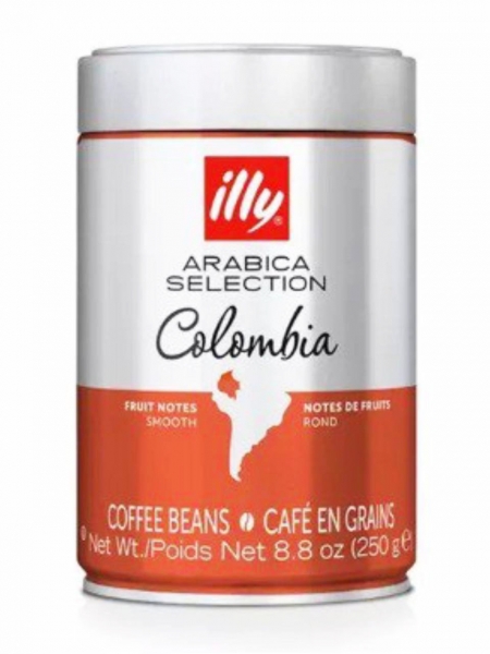 Illy Colombia Arabica Selection кофе в зернах жб 250 г