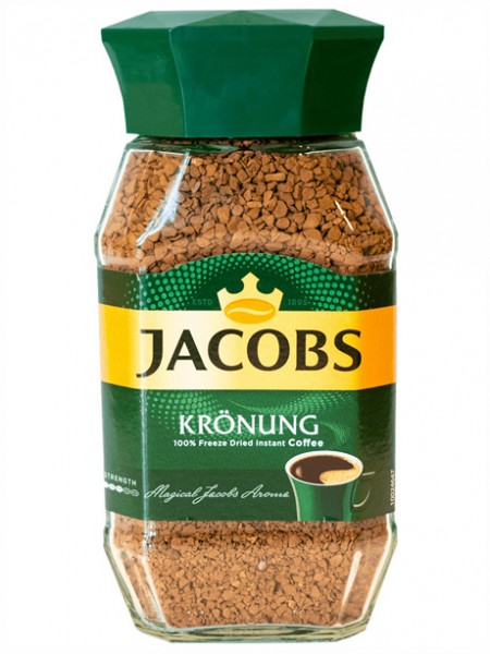 Jacobs Kronung растворимый кофе 200 г