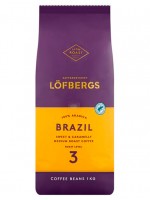 Lofbergs Brazil кофе в зернах 1 кг