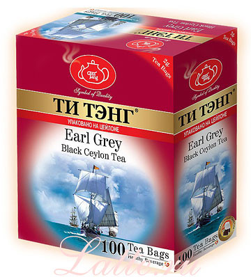 Tea Tang Эрл Грей черный чай 100 пак